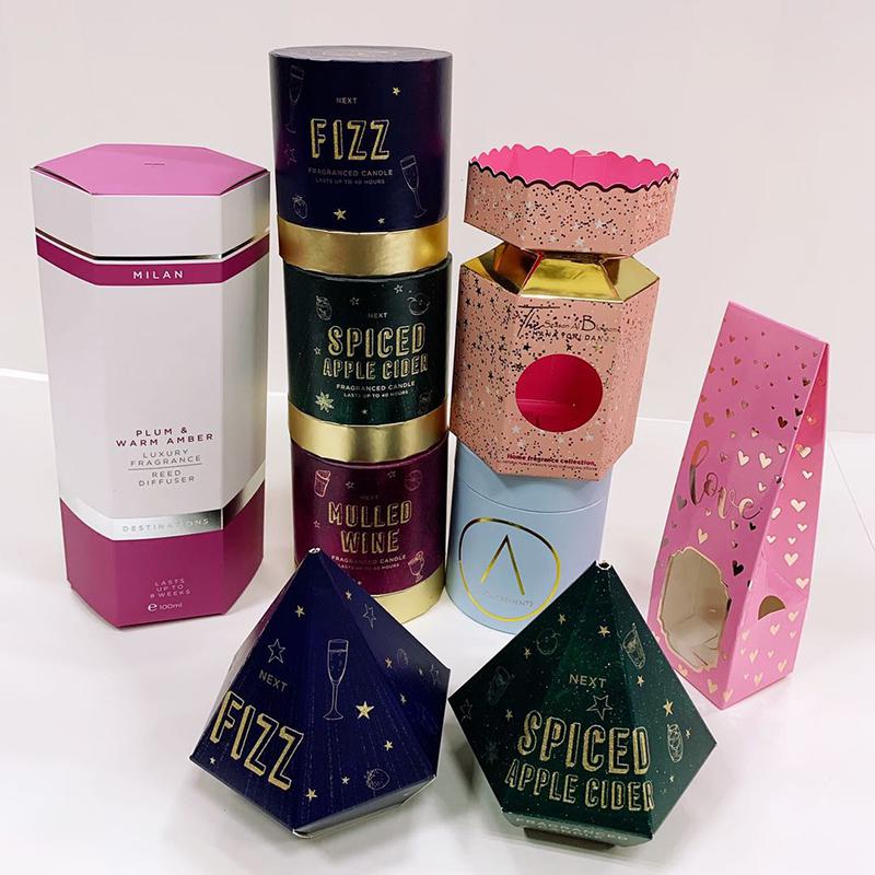 枣庄化妆品包装盒、异形包装盒、异形礼盒、异形纸盒定制印刷